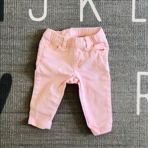 Carter’s light pink jeans 3 months